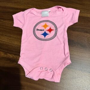Baby girl Pittsburgh Steelers onesie